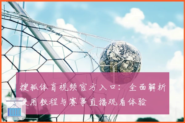 搜狐体育视频官方入口：全面解析使用教程与赛事直播观看体验