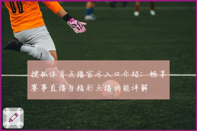 搜狐体育点播官方入口介绍:畅享赛事直播与精彩点播功能详解